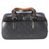 Louis Vuitton Shelton Monogram Mat Handbag M55172 Black Calfskin